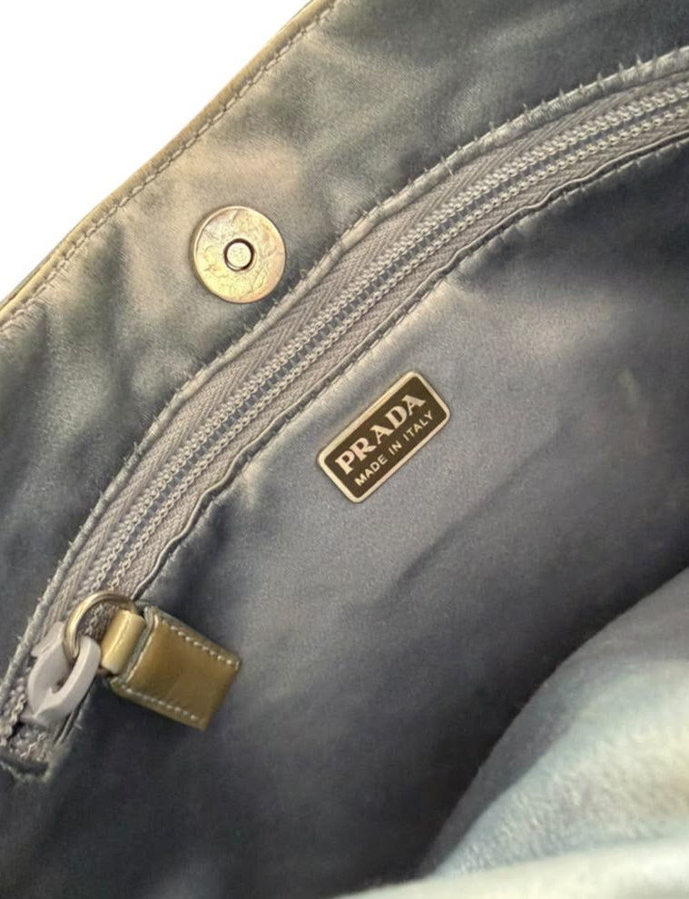 Prada 90s Mini shoulder bag green