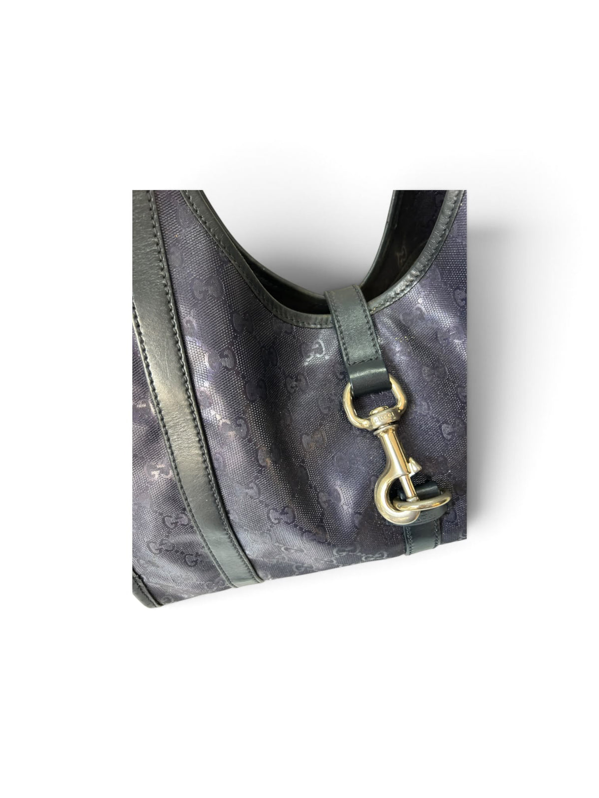 Gucci Jackie canvas monogram dark purple