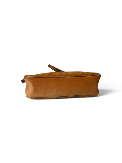 Céline C macadam shoulder bag orange