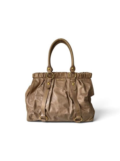 MiuMiu Vitello beige