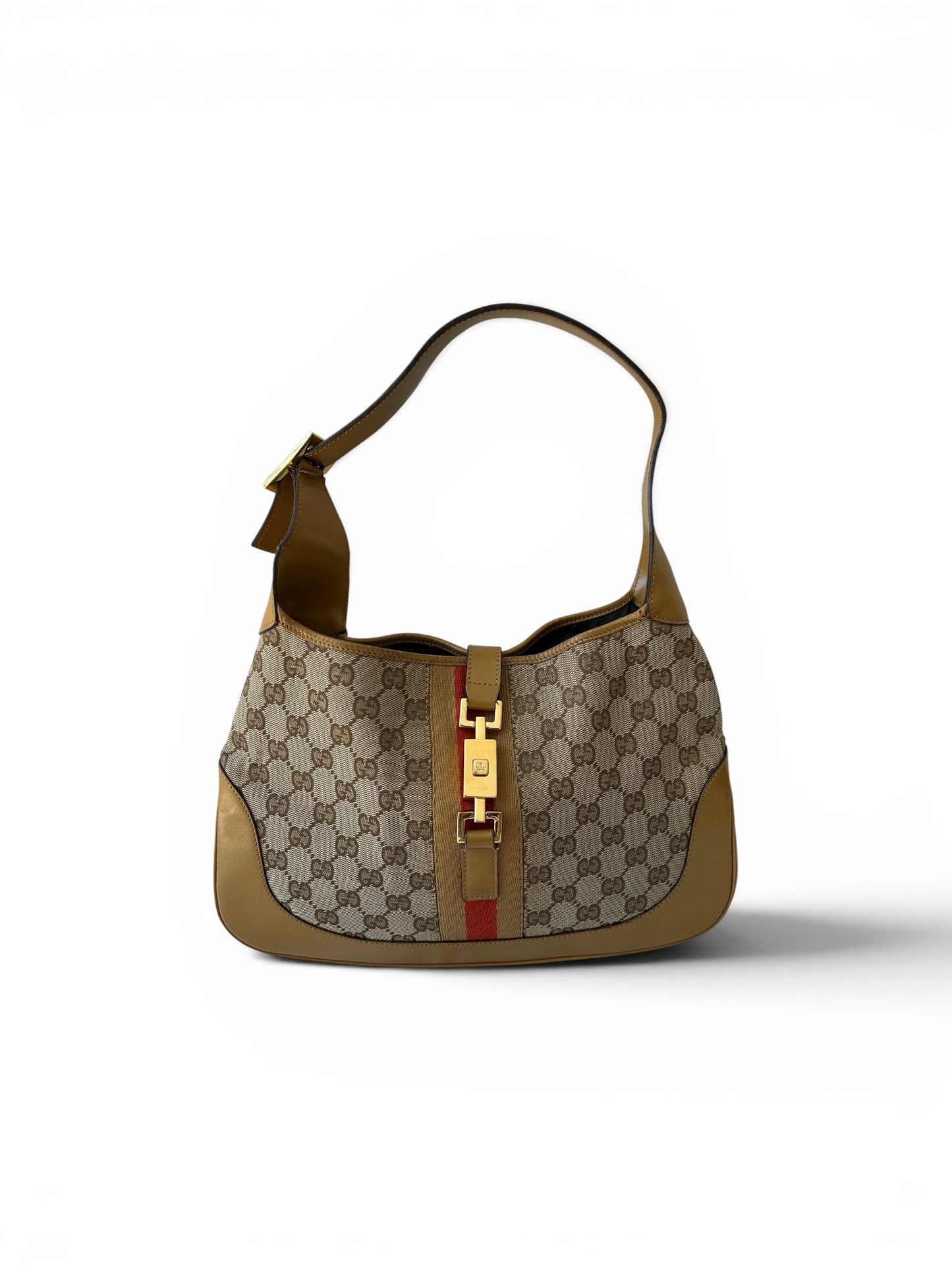 Gucci Jackie Monogram beige