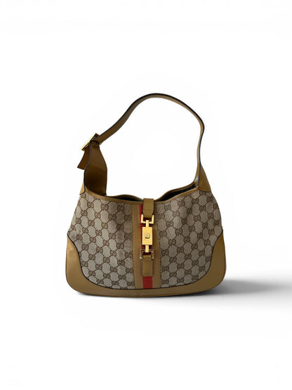 Gucci Jackie Monogram beige