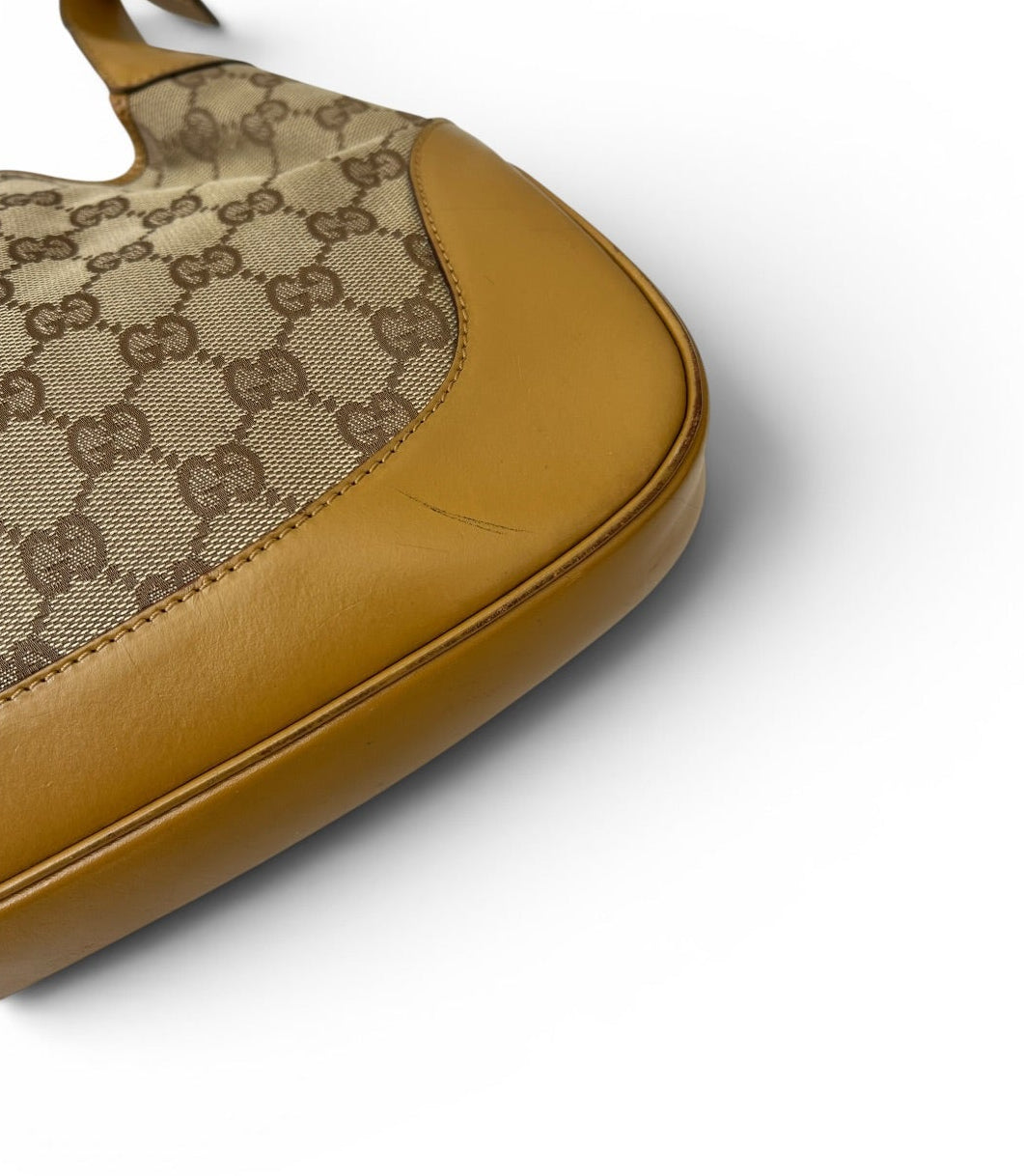 Gucci Jackie Monogram beige