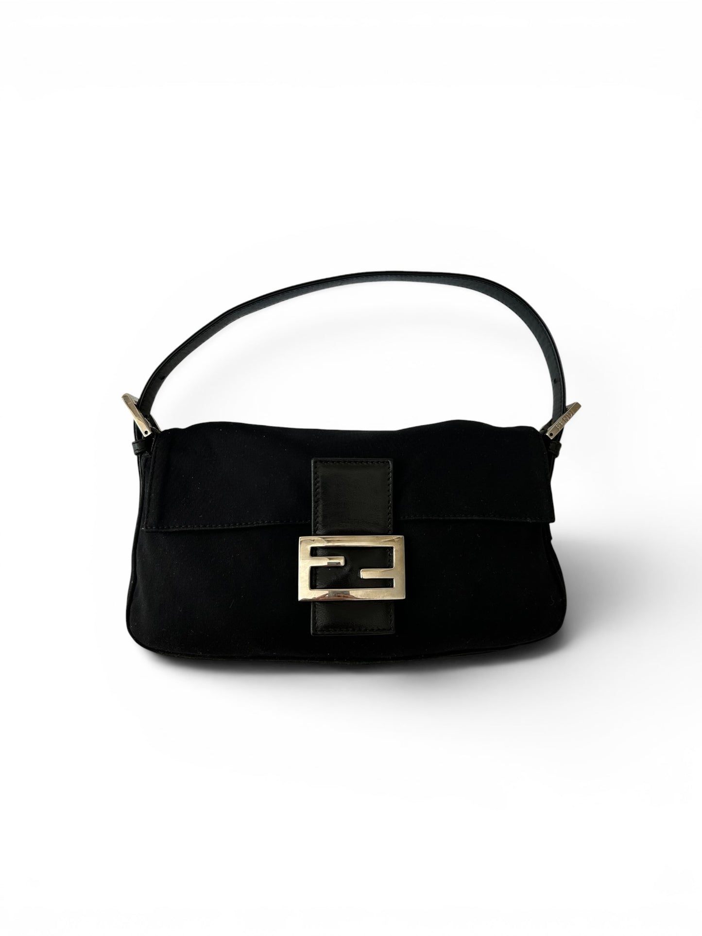 Fendi Zucca baguette black