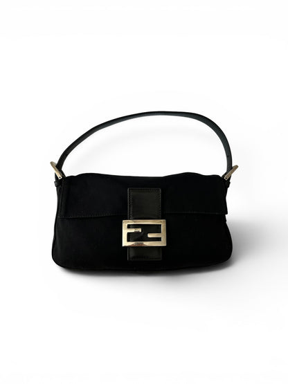 Fendi Zucca baguette black