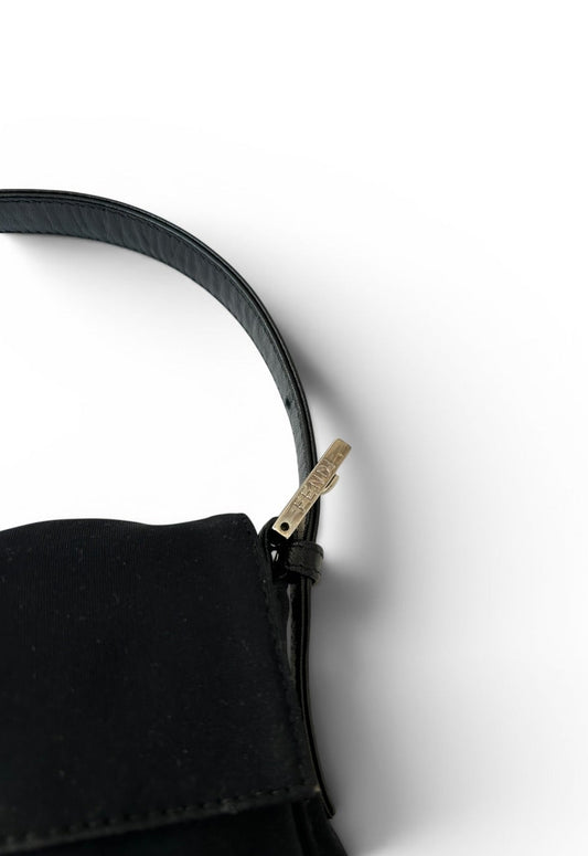 Fendi Zucca baguette black