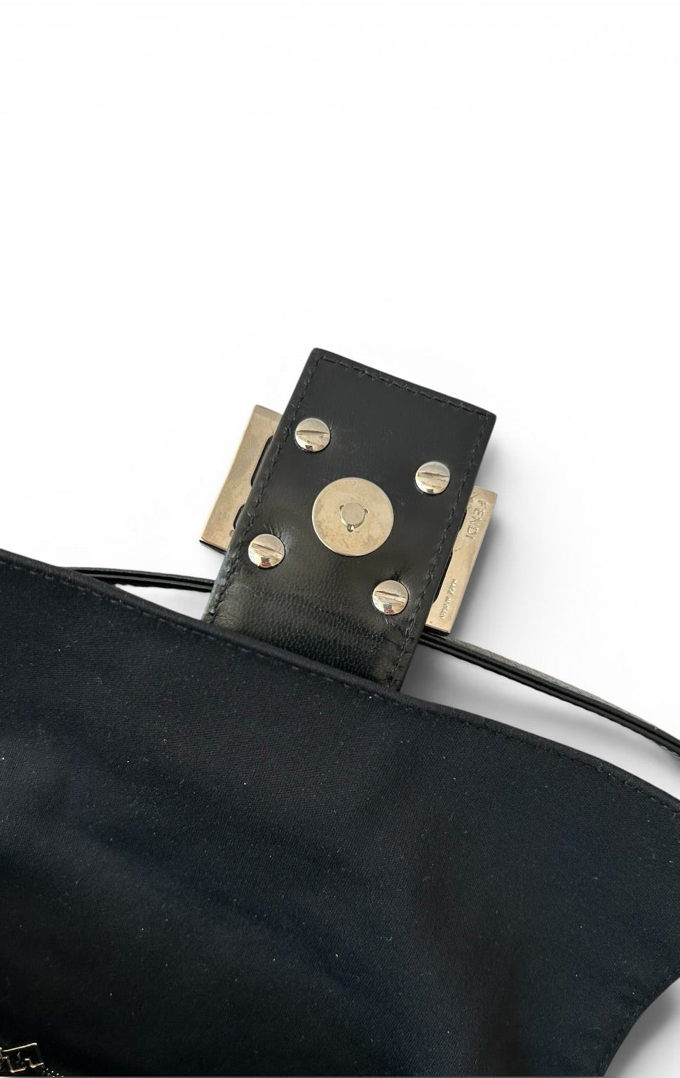 Fendi Zucca baguette black