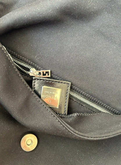 Fendi Zucca baguette black