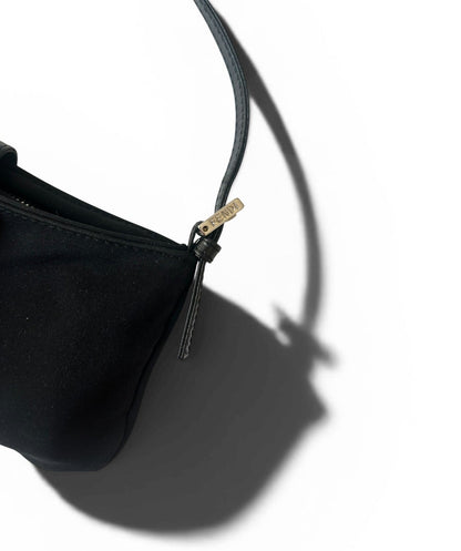 Fendi mini Zucca baguette black