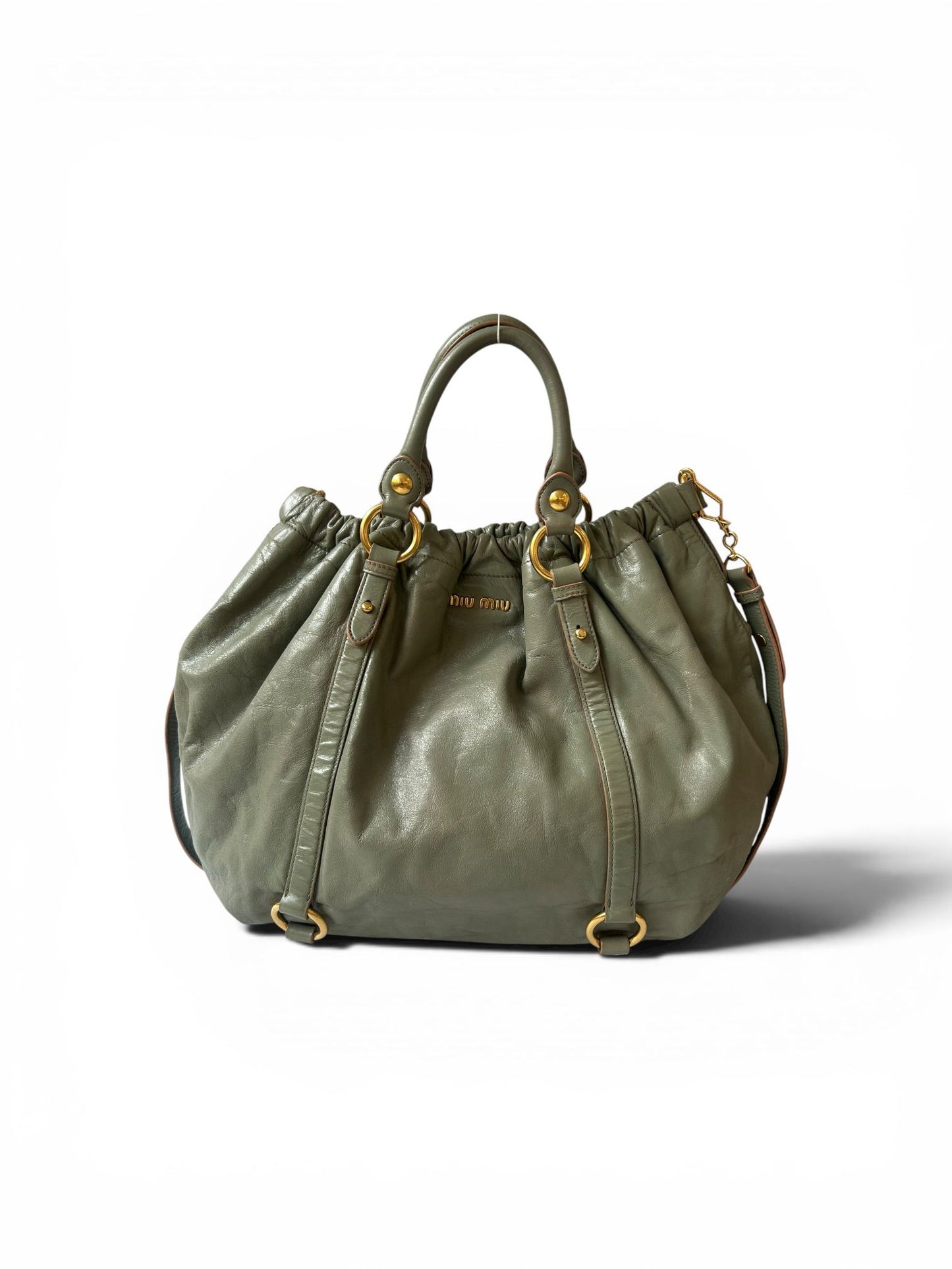 MiuMiu Vitello green