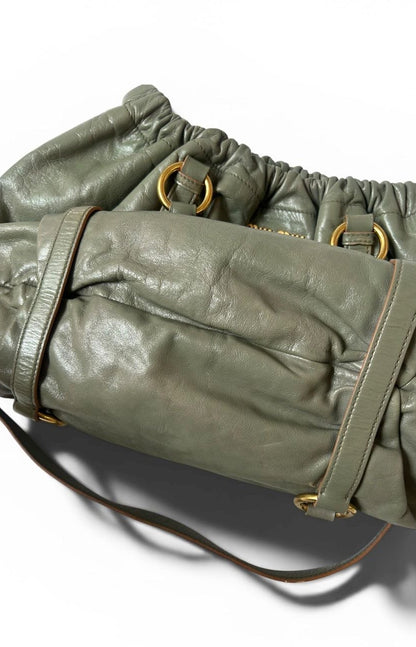 MiuMiu Vitello green