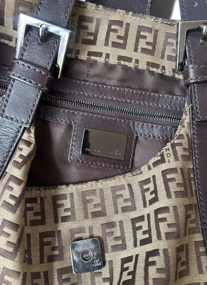 Fendi big Zucca brown monogram