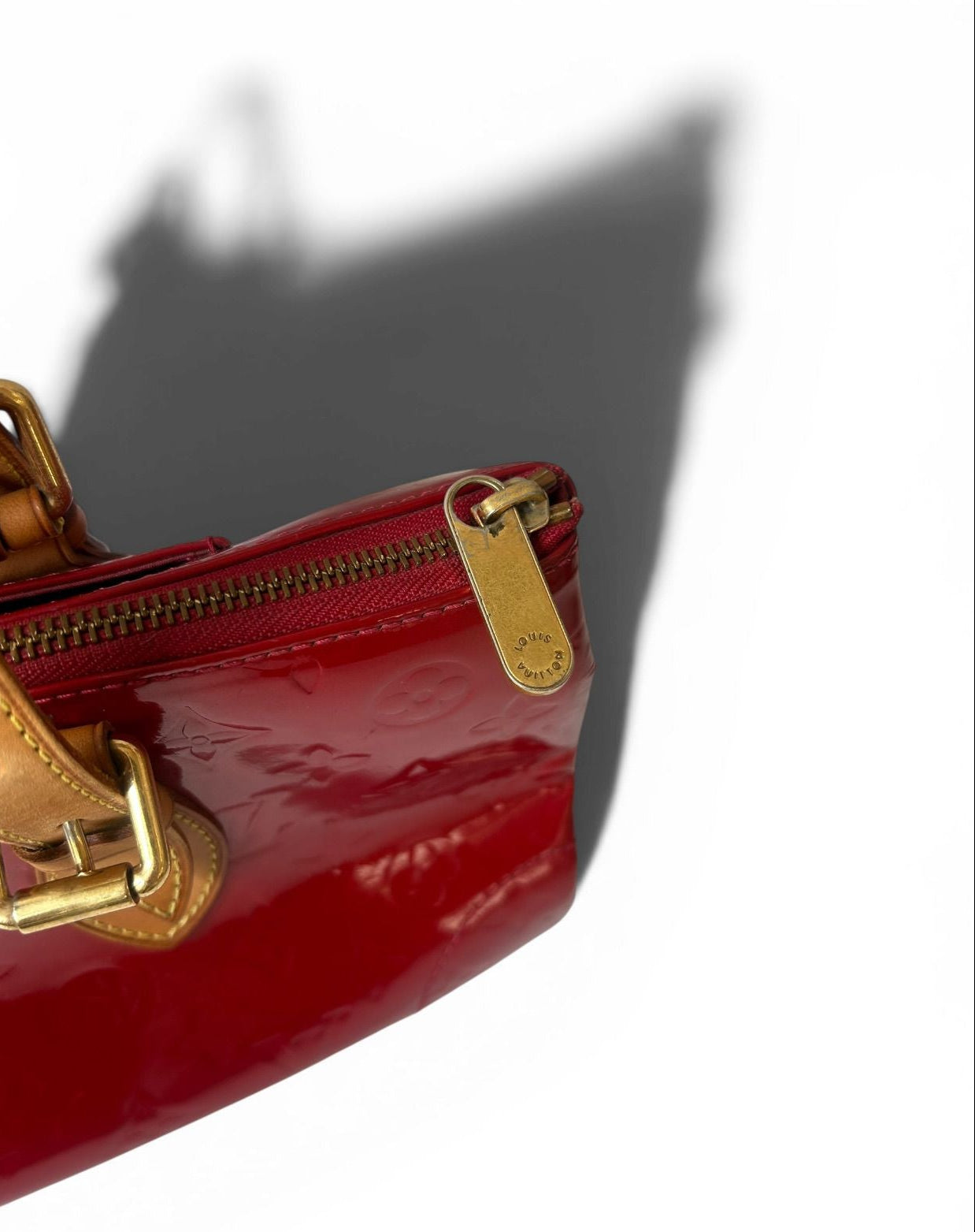 Louis Vuitton Rosewood red vinyl
