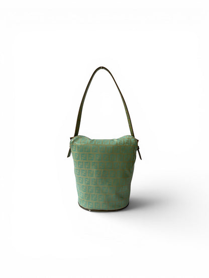 Fendi Bucket Ornaments iced green vinyl