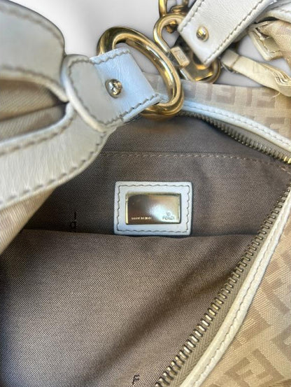 Fendi Hobo beige monogram