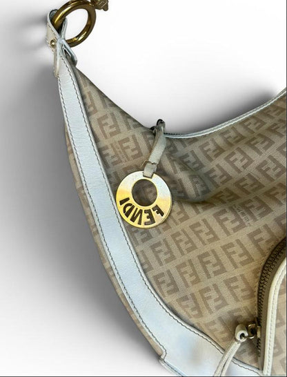 Fendi Hobo beige monogram