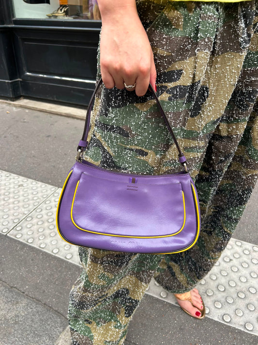 MiuMiu crystal purple