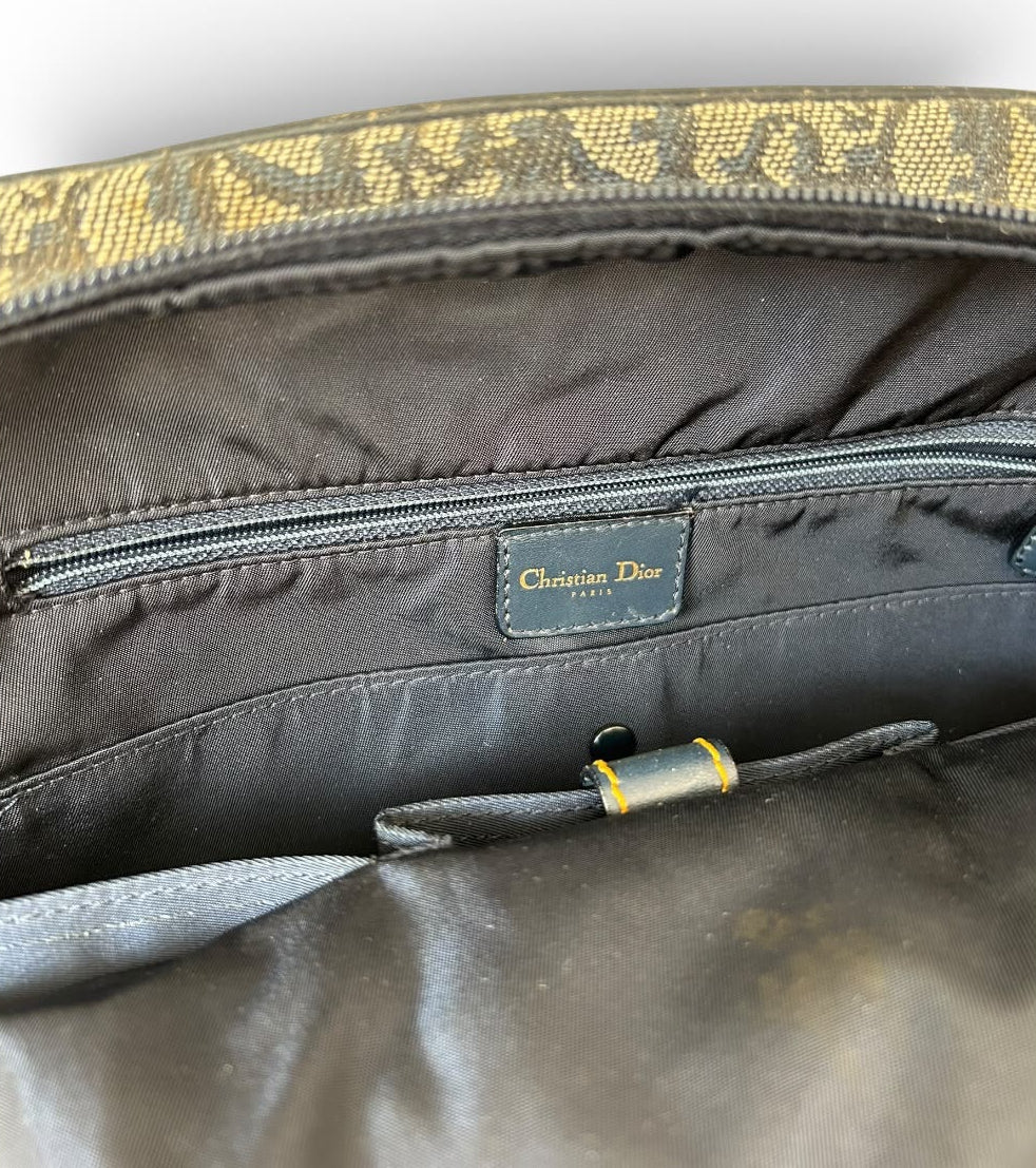 Dior Saddle Bowler blue