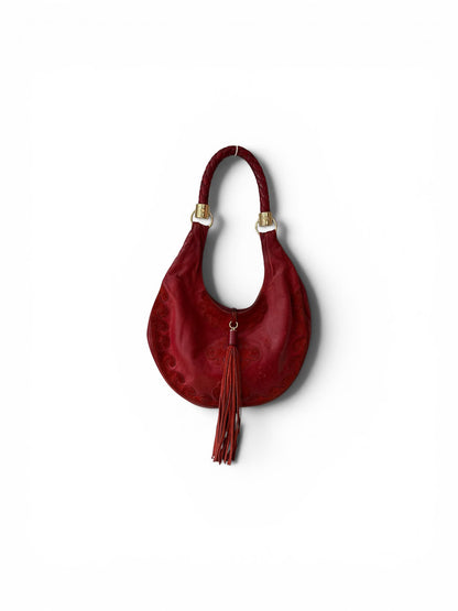 Yves Saint Laurent Hobo red