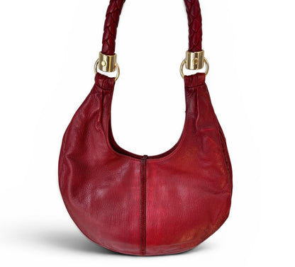 Yves Saint Laurent Hobo red