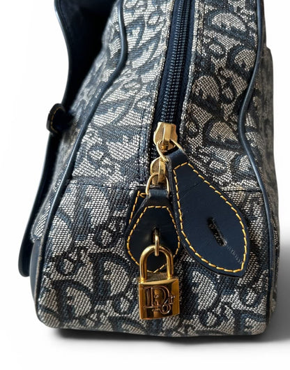 Dior Saddle Bowler blue