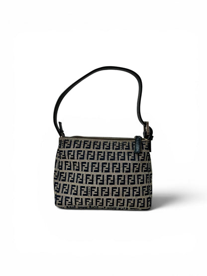 Fendi Zucca Shoulder brown