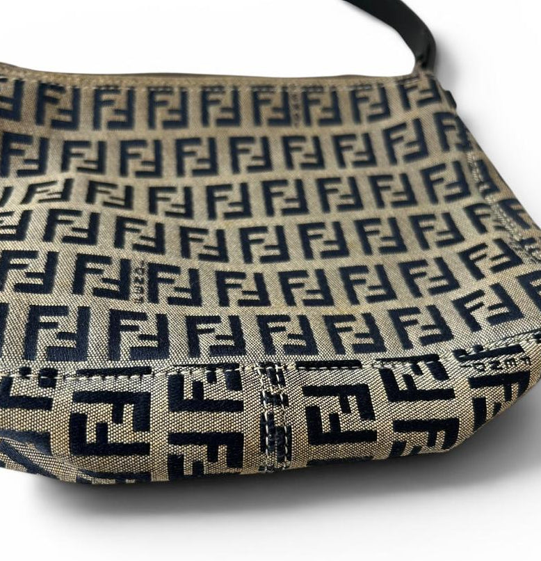 Fendi Zucca Shoulder brown