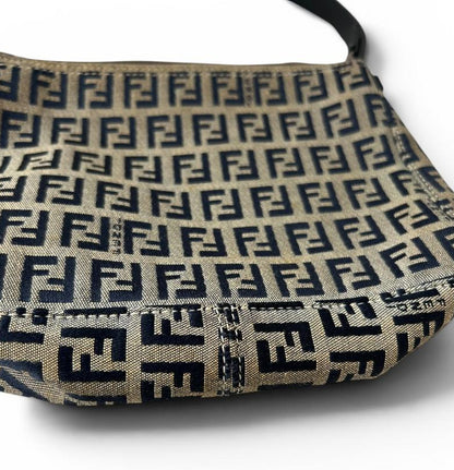 Fendi Zucca Shoulder brown