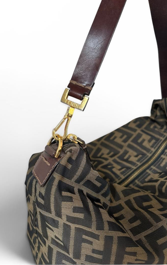 Fendi Zucca Hobo brown