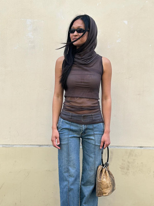 Isonme top brown