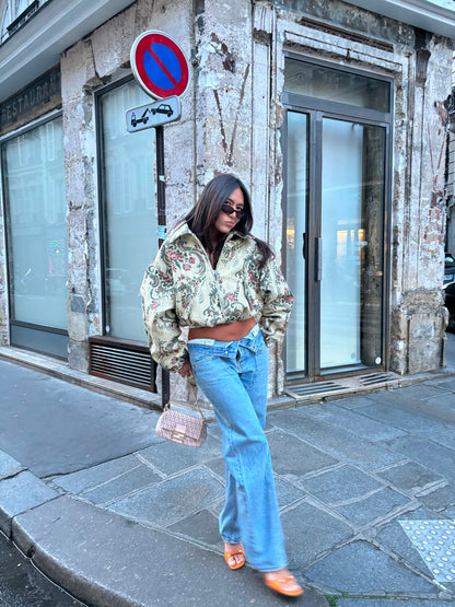 Isonme Adventure Jacket Crop green
