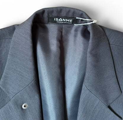 Isonme Long Blazer dark blue
