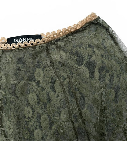 Isonme Lace Skirt kaki