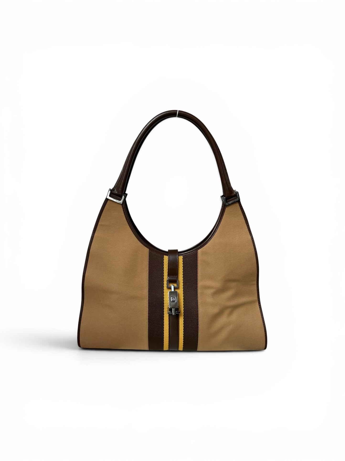 Gucci Leather Jackie caramel