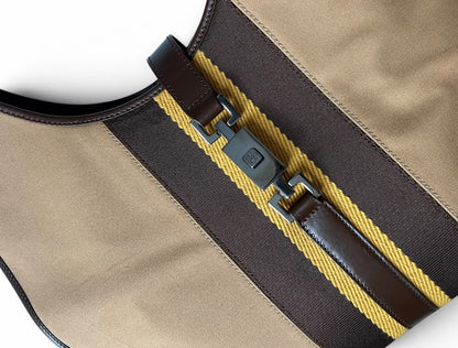 Gucci Leather Jackie caramel