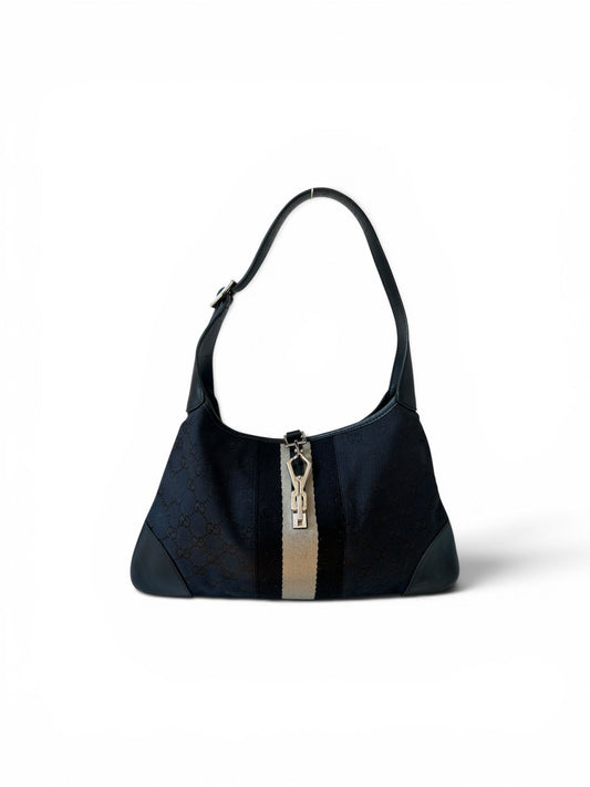 Gucci Jackie Beige stripe monogram