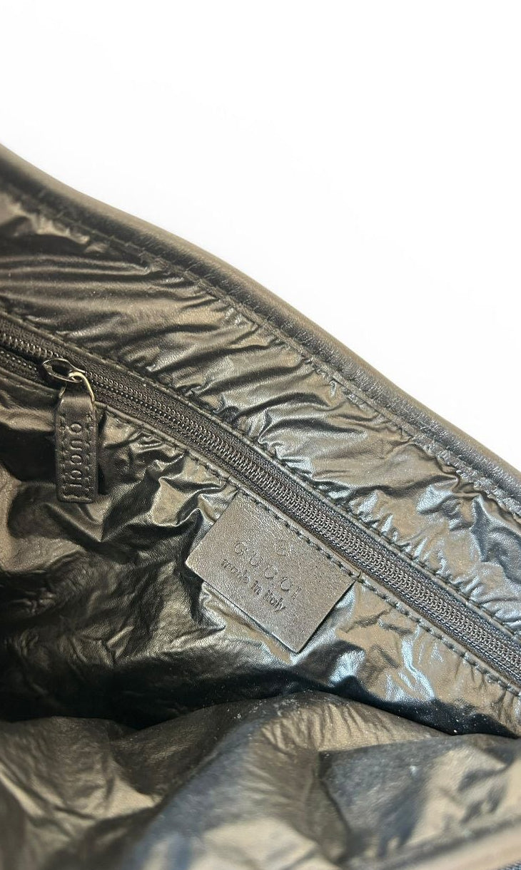 Gucci Jackie Beige stripe monogram