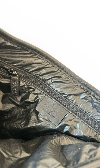 Gucci Jackie Beige stripe monogram