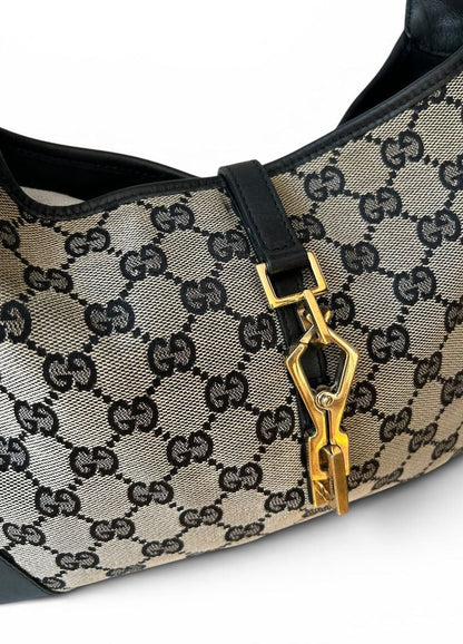 Gucci Jackie Monogram black & beige