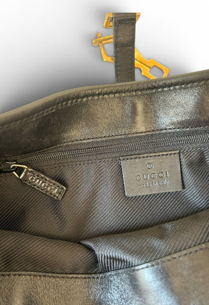 Gucci Jackie Monogram black & beige