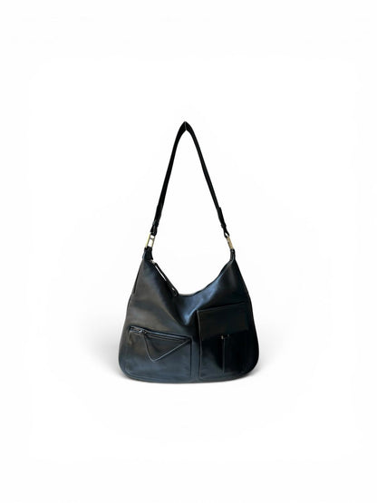 Prada hobo leather bag
