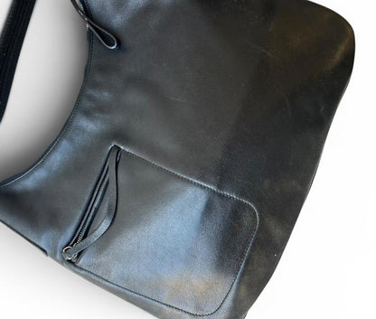 Prada hobo leather bag
