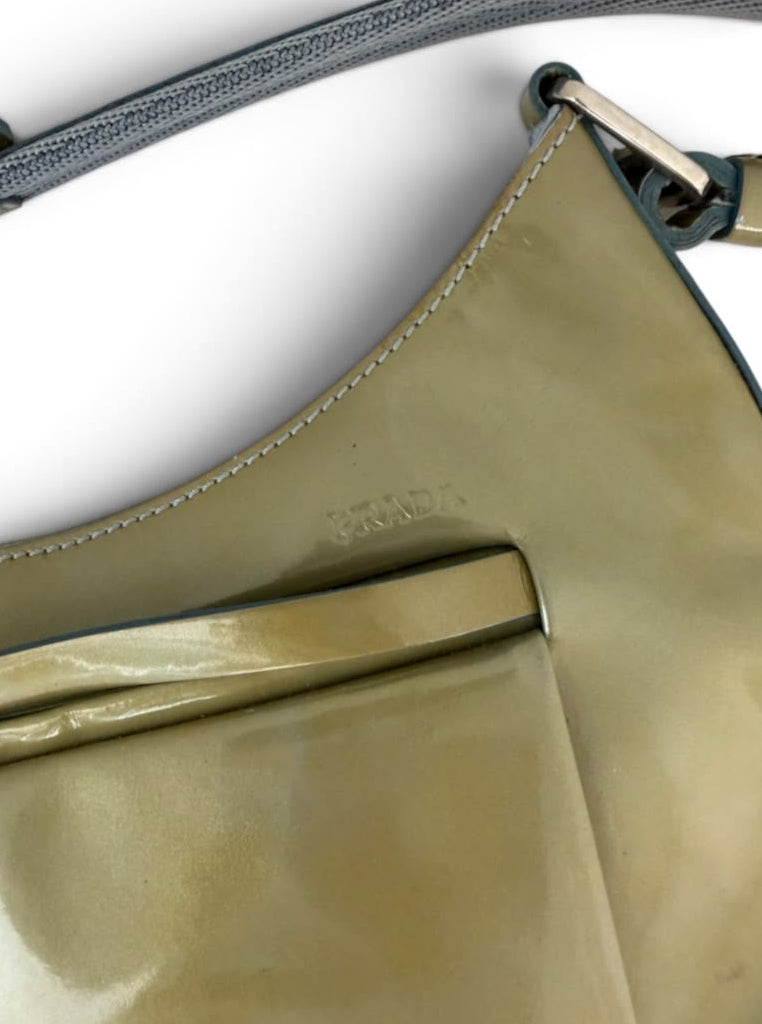Prada 90s Mini shoulder bag green