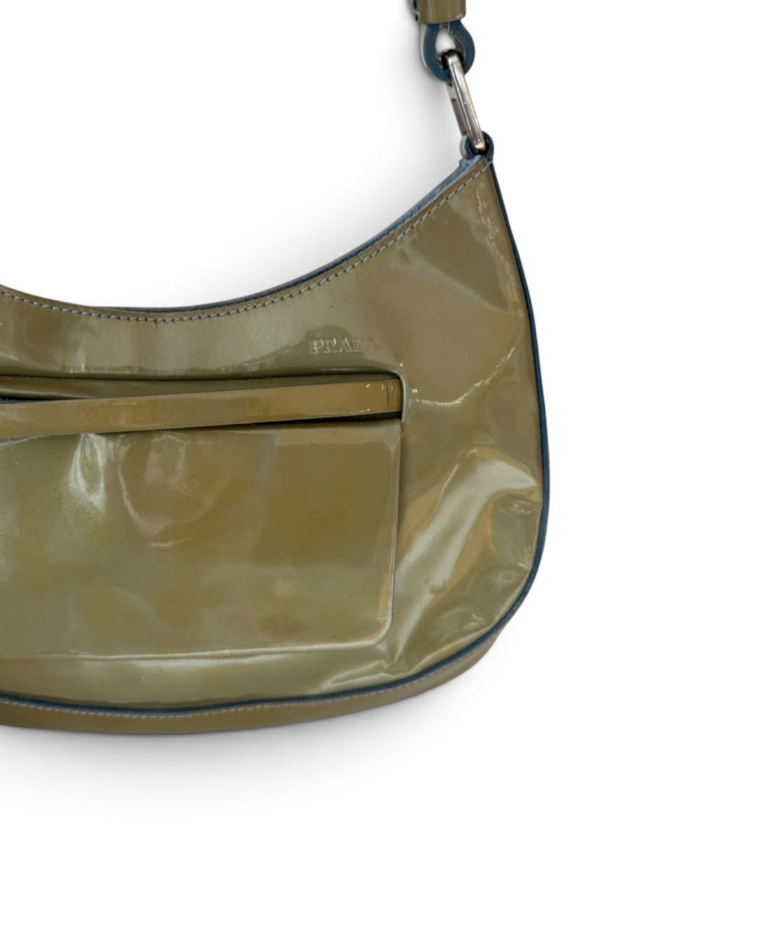 Prada 90s Mini shoulder bag green