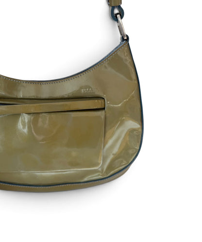 Prada 90s Mini shoulder bag green