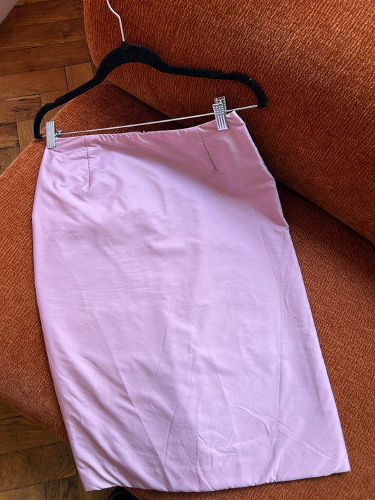 Vintage nylon skirt lilac