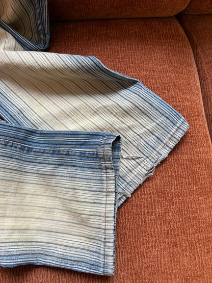 Iceberg stripes jeans blue & beige