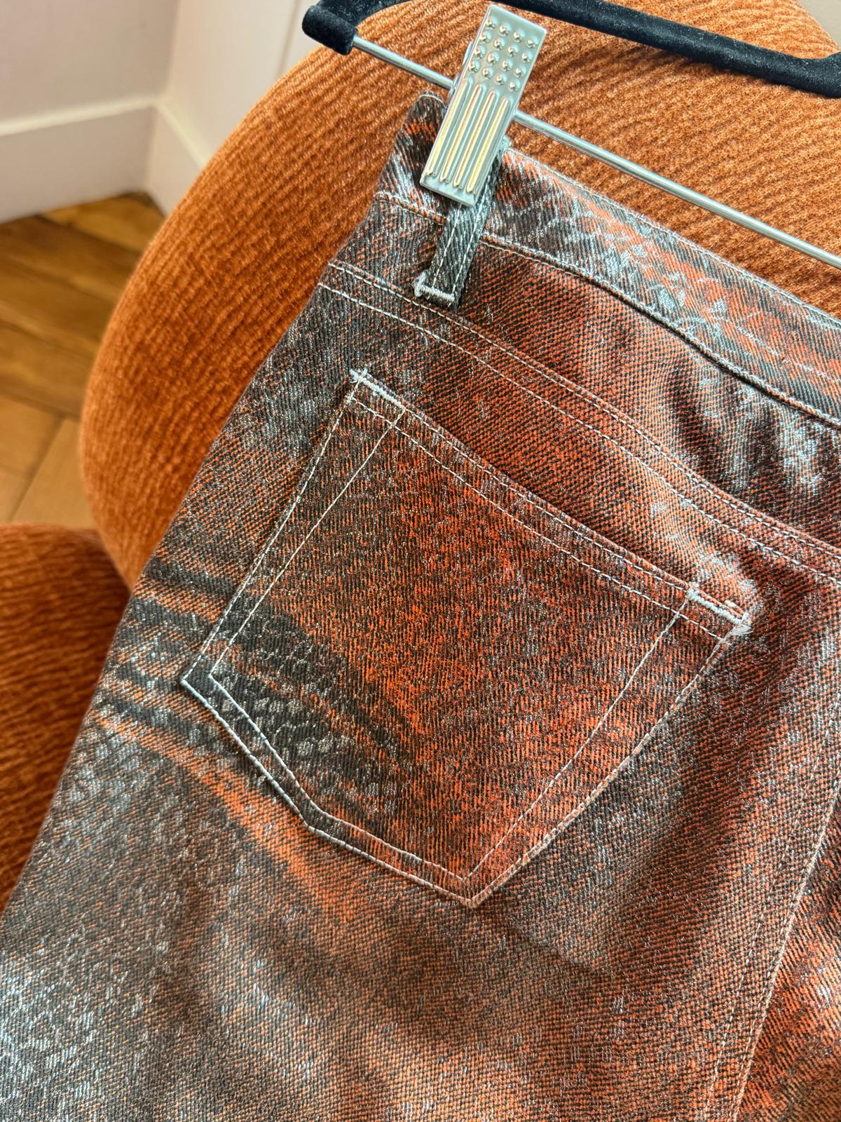 Cavalli glitter jeans & red