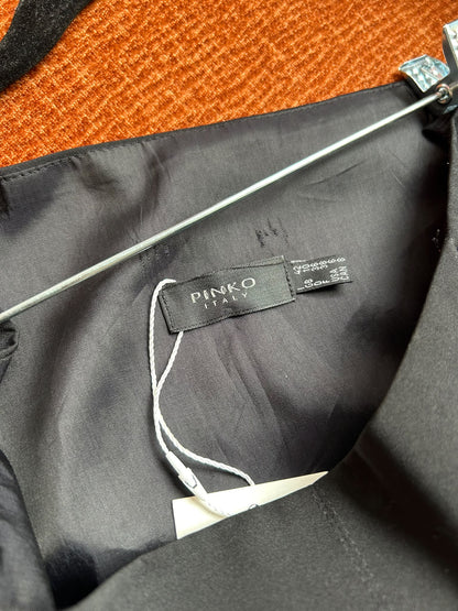Pinko siren skirt with zip black