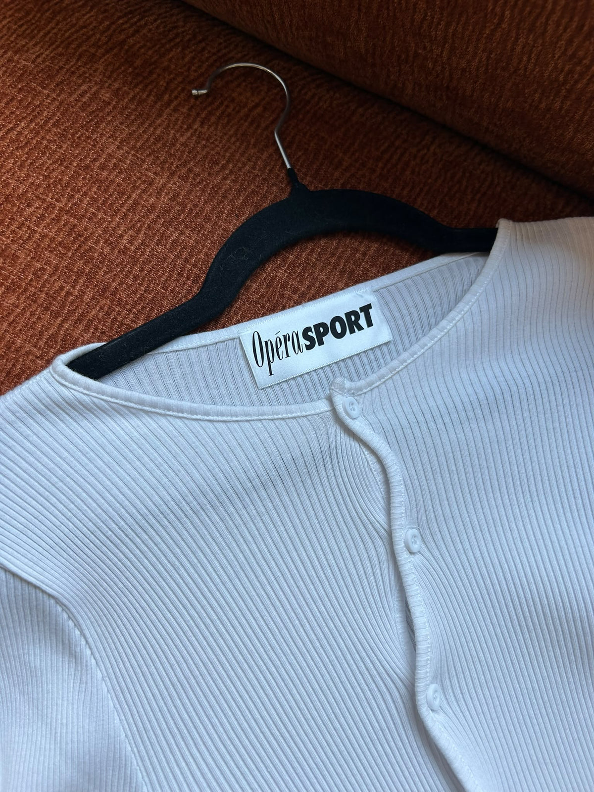 OpéraSport Claire seamless top white